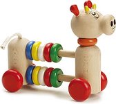 Rolfiguur koe met ringen