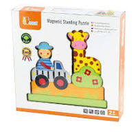 Magnetische puzzel - Dierentuin