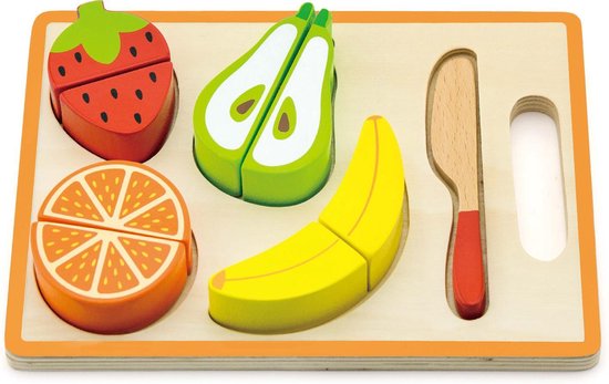 Viga Toys - Vormenplank met Fruit