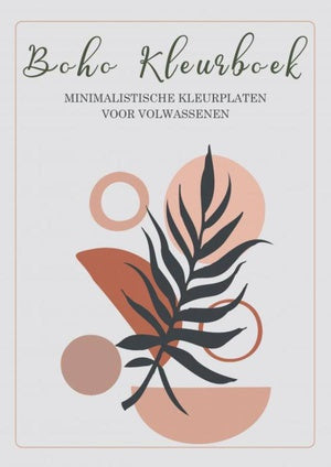 Boho Kleurboek - Minimalistische Kleurplaten voor Volwassenen