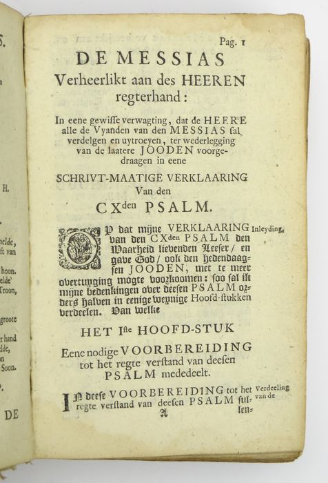 Tako Haio van den Honert - De Messias verheerlijkt - 1714