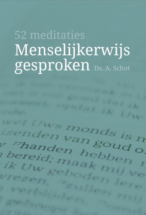 Menselijkerwijs gesproken