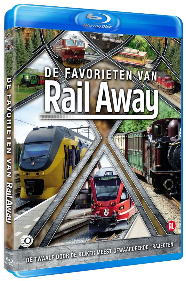 De Favorieten van Rail Away (blu-ray)