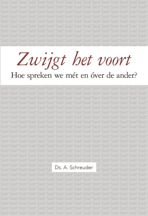 Zwijgt het voort ...